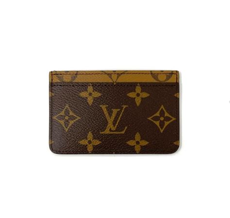 louis vuitton reverse monogram card holder|Card Holder Monogram Reverse .